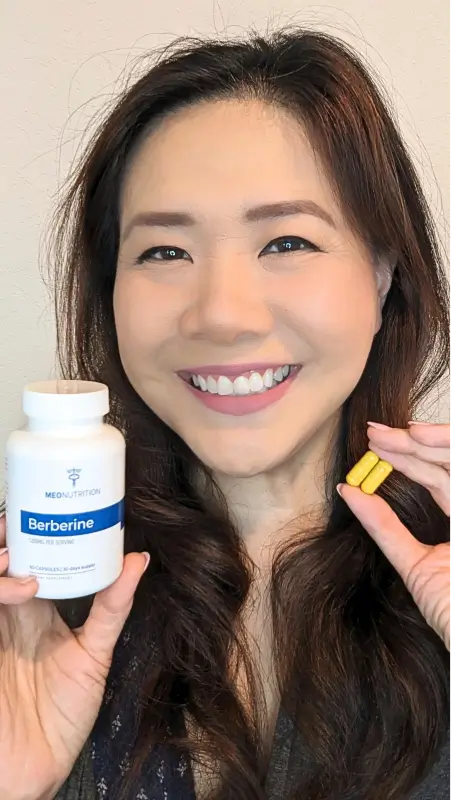 Young woman with Berberine