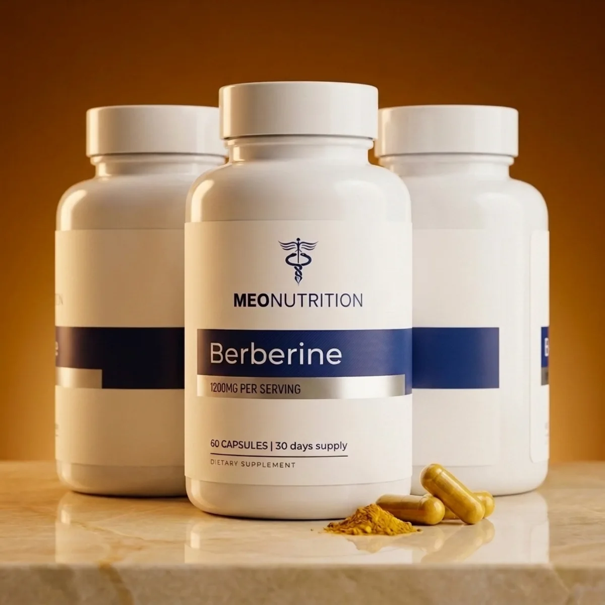 3 bottles of Berberine