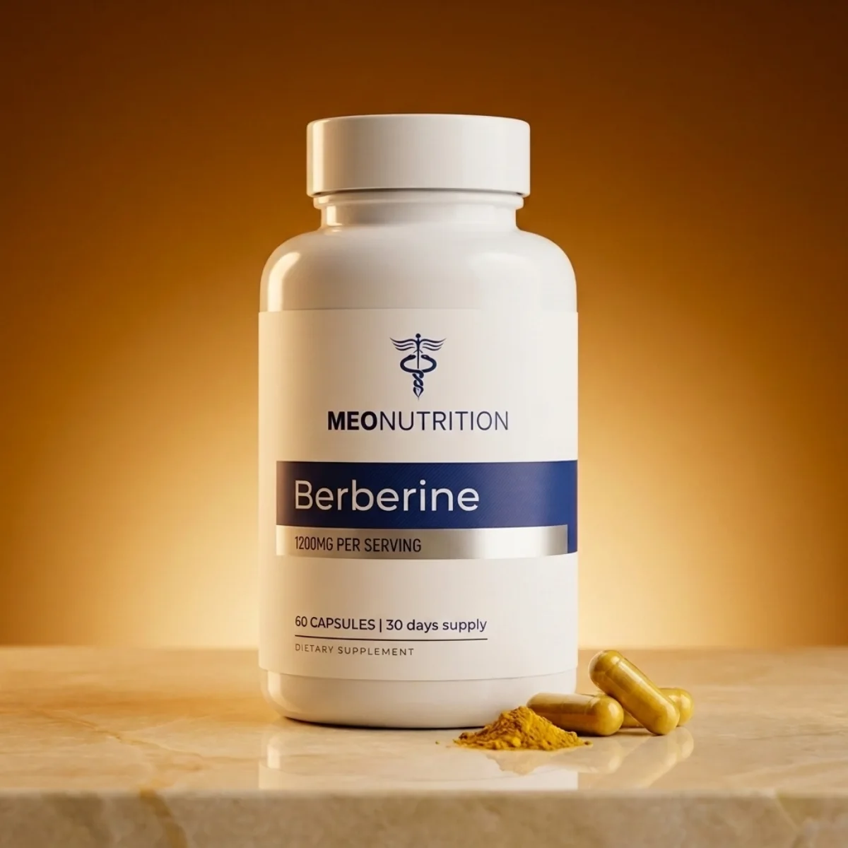 Meo Nutrition Berberine 1200mg bottle